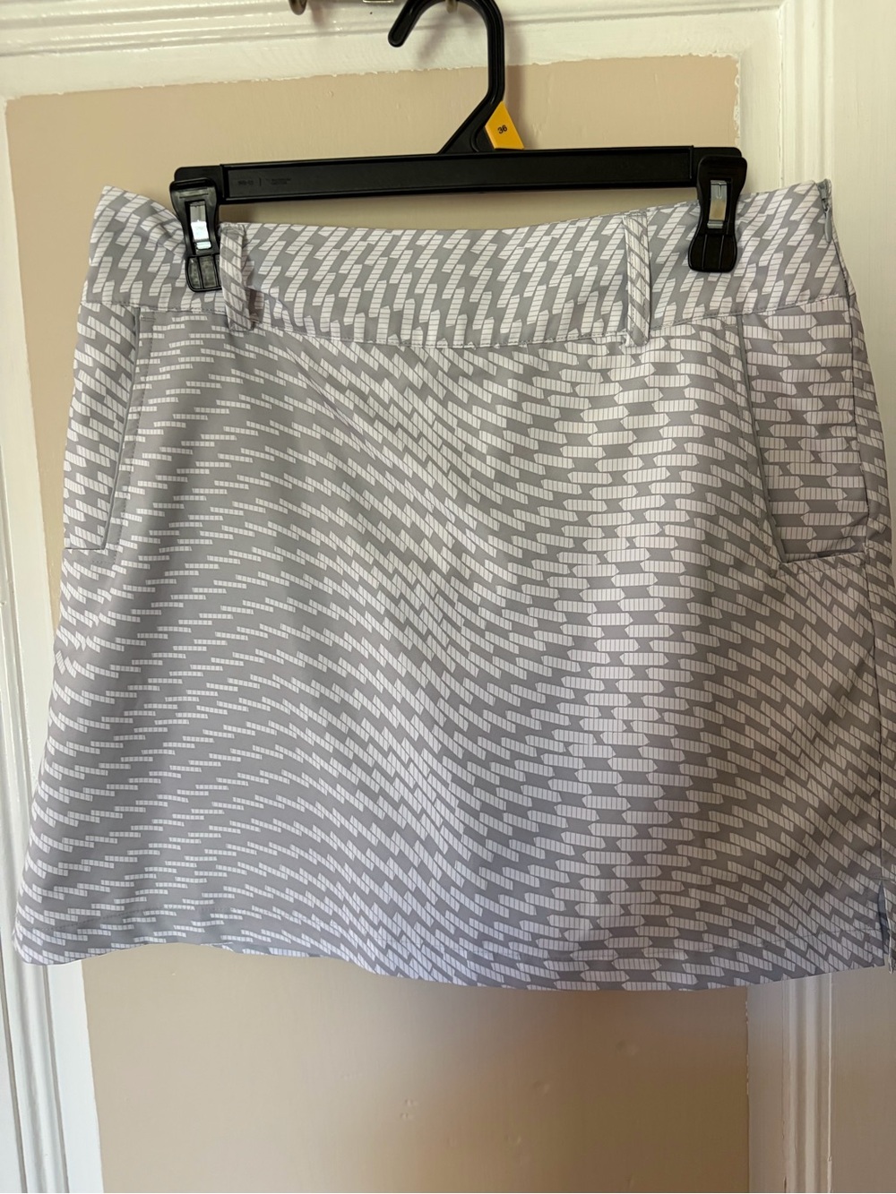 adidas Women's Light Gray Patterned shorts